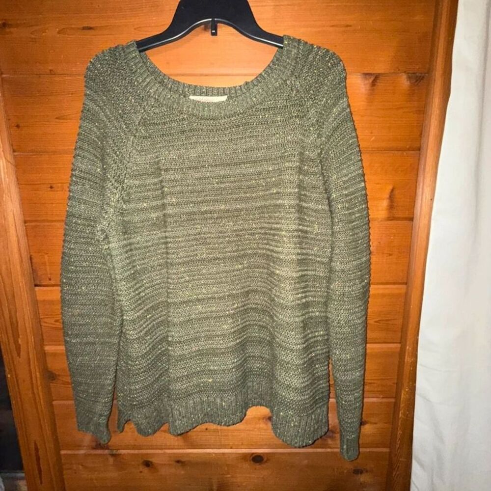 Faded Glory Green Sweater XL
